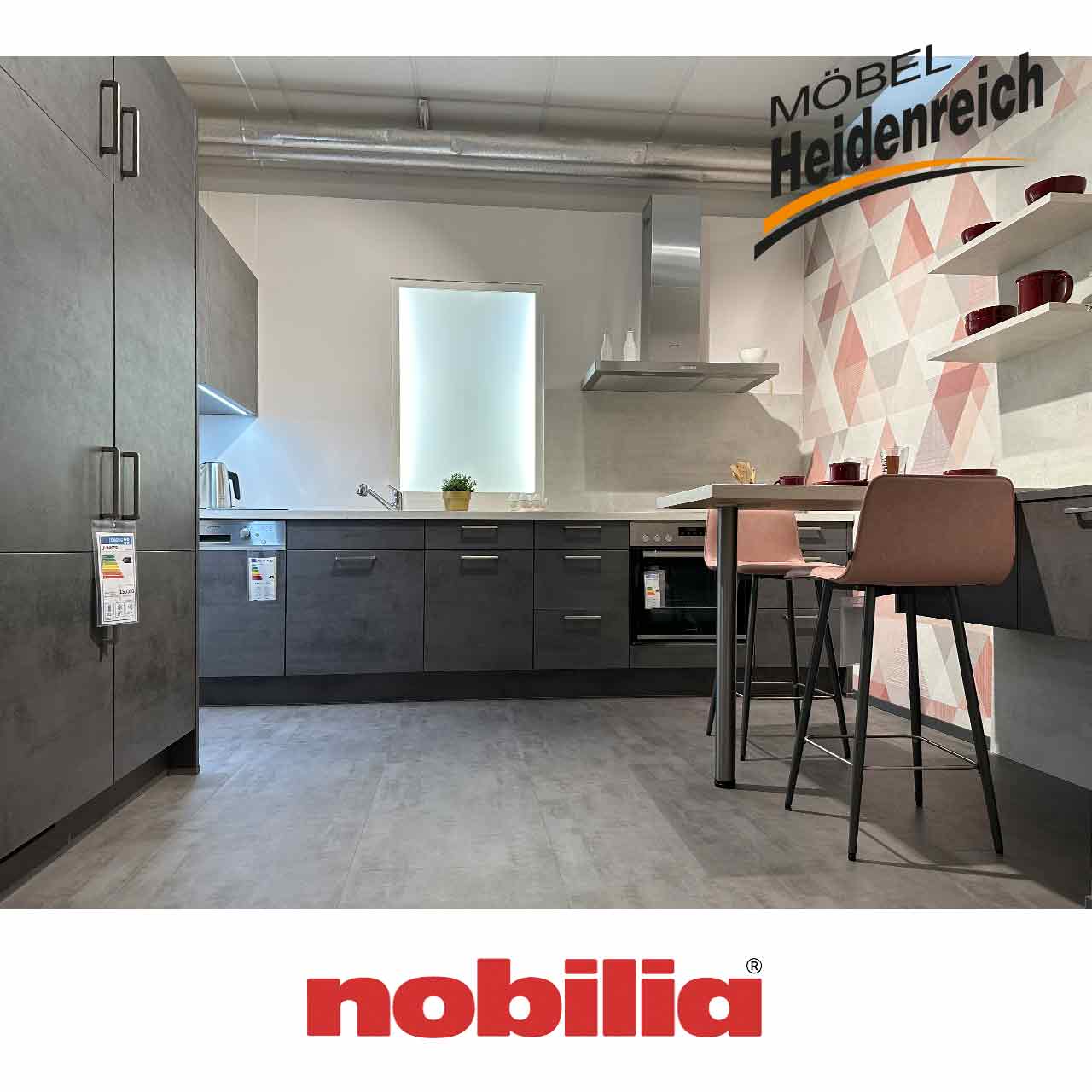 Ausstellungsküche nobilia Riva