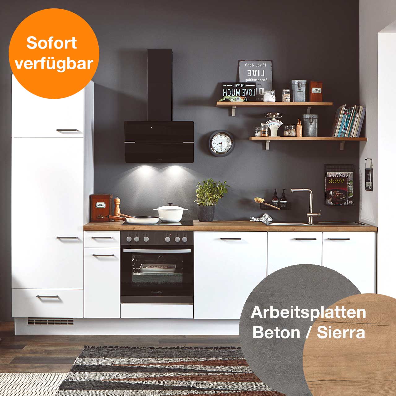 Nobilia Elements Küchen Set - KSET-E02