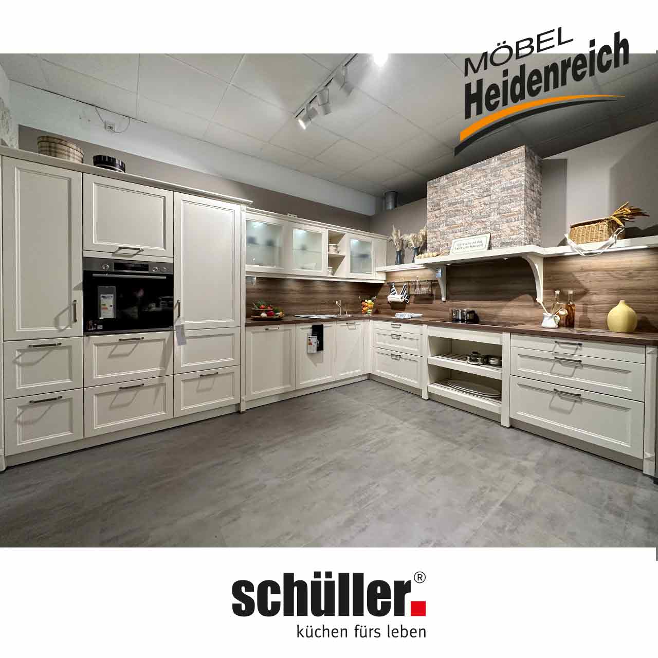 Ausstellungsküche Schüller Cambia